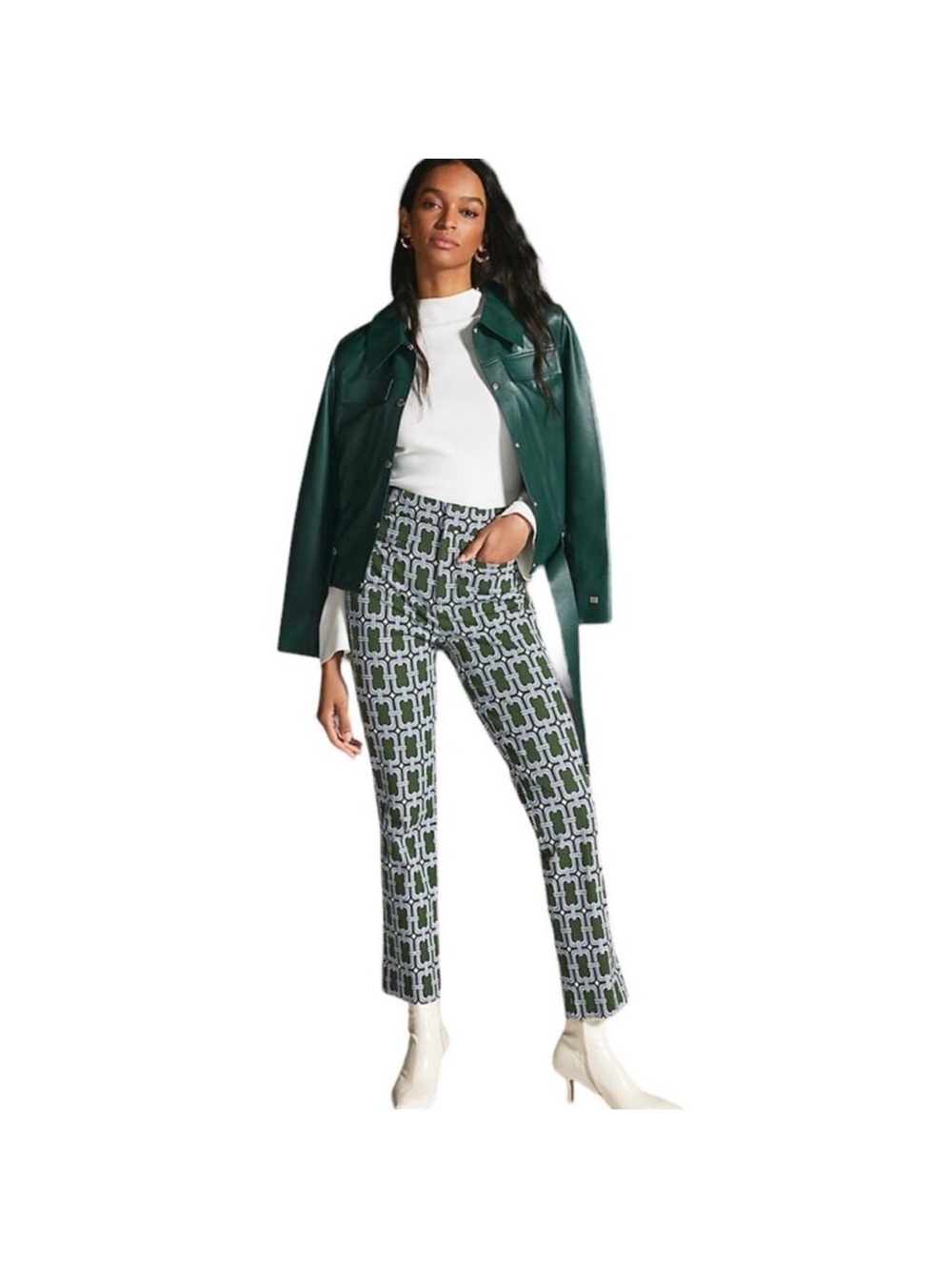 ANTHROPOLOGIE Maeve
Essential High-Rise Kick-Flare
Pant Size 8